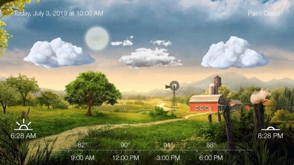 Лучшие приложения с погодой для Apple TV